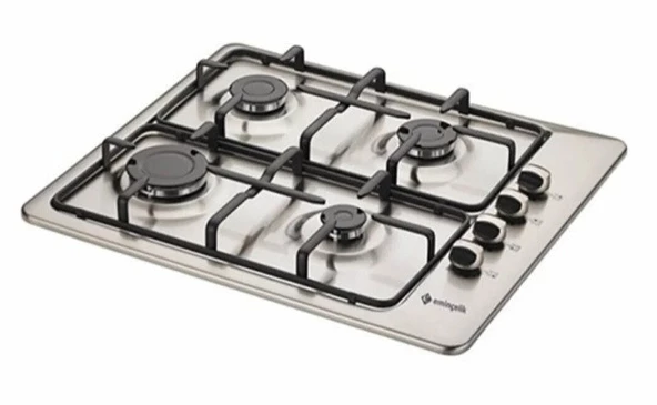 EMİNÇELİK EC-AH 3140 X60 Ankastre Gömmeli Paslanmaz Inox Ocak SANCAK ALİMER - 4