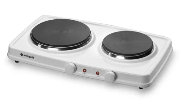 EMİNÇELİK EC SÜ 4102 WE30 SETÜSTÜ (TEZGAHÜSTÜ) BEYAZ EMAYE ELEKTRİKLİ OCAK SANCAK ALİMER - 2