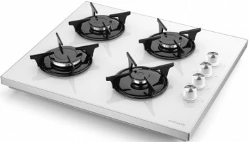 EMİNÇELİK EC-SÜ 1240 WG6O ENG Set Üstü TEZGAHÜSTÜ Beyaz Cam Ocak