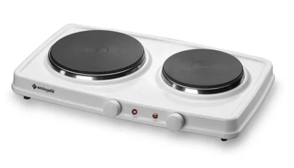 EMİNÇELİK EC SÜ 4102 WE30 SETÜSTÜ (TEZGAHÜSTÜ) BEYAZ EMAYE ELEKTRİKLİ OCAK SANCAK ALİMER