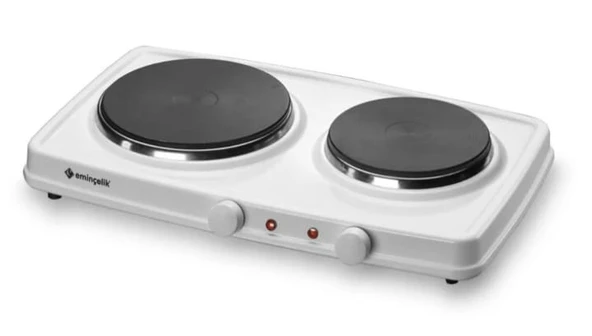 EMİNÇELİK EC SÜ 4102 WE30 SETÜSTÜ (TEZGAHÜSTÜ) BEYAZ EMAYE ELEKTRİKLİ OCAK SANCAK ALİMER - 3