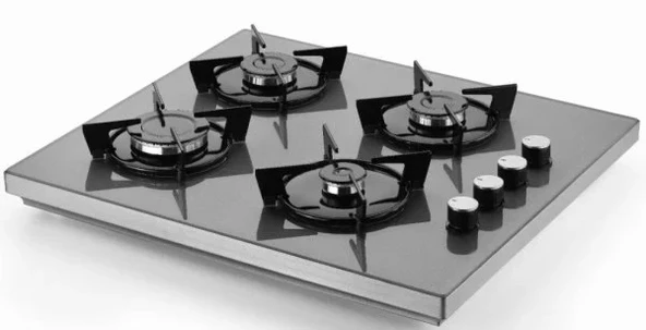 EMİNÇELİK EC-SÜ 1240 GG60 Set Üstü (TEZGAHÜSTÜ) Gri Cam Ocak