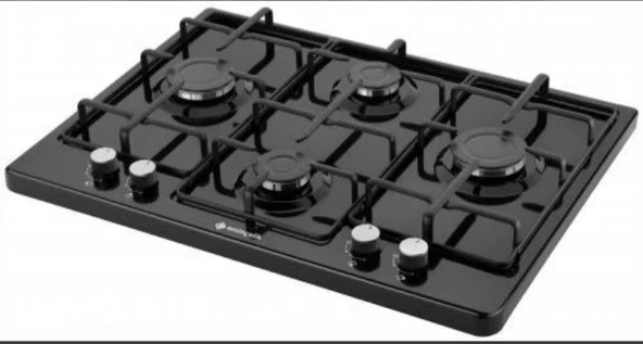 EMİNÇELİK EC-SÜ 7340 Be70 Ng 70 Cm Set Üstü (Tezgahüstü) Siyah Emaye Ocak - 2