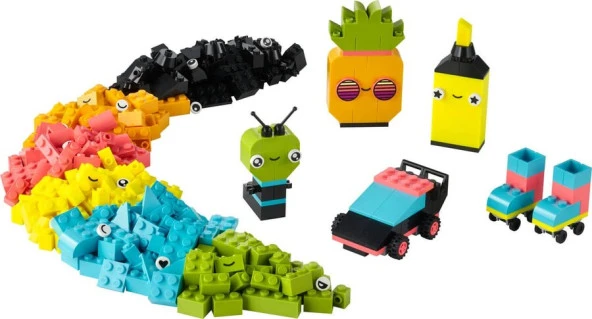 Lego Classic Yaratıcı Neon Eğlence 11027