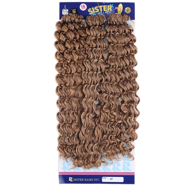 Sister Afro Dalgası Saç - Karamel 27 ürün görseli