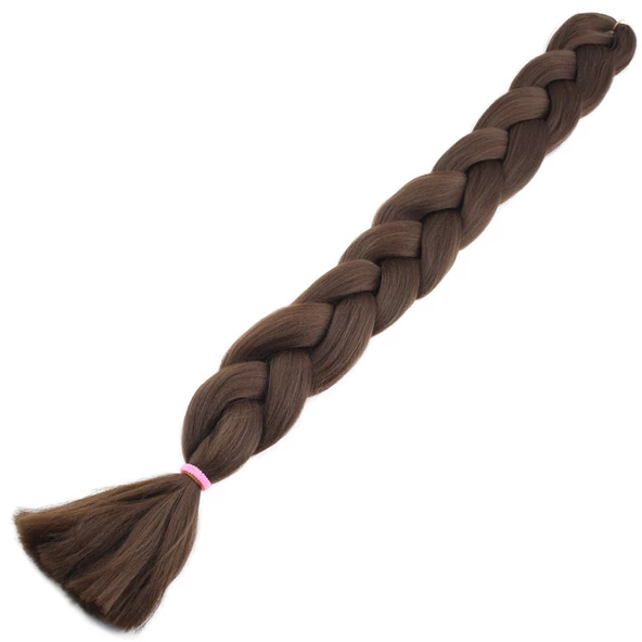 Sentetik Örgülük Saç Esperer 100 Gr. - Koyu Kumral - Resim 3
