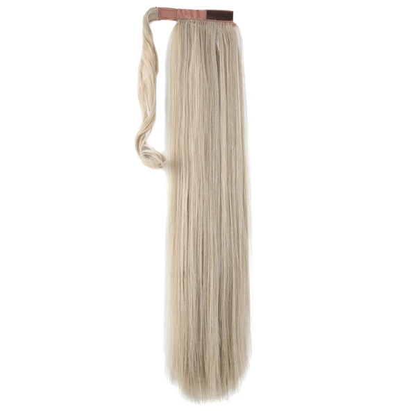 Bağlamalı Düz At Kuyruğu - Balköpüğü Platin Röfleli - Resim 2