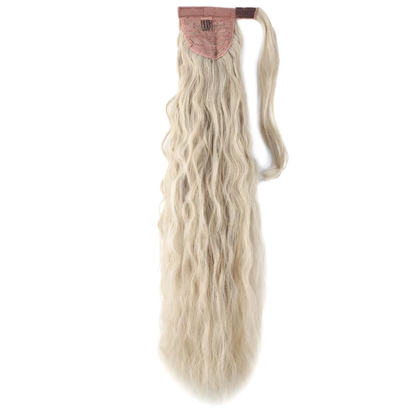 Bağlamalı Kabarık Dalgalı At Kuyruğu - Balköpüğü Platin Röfleli - Resim 3