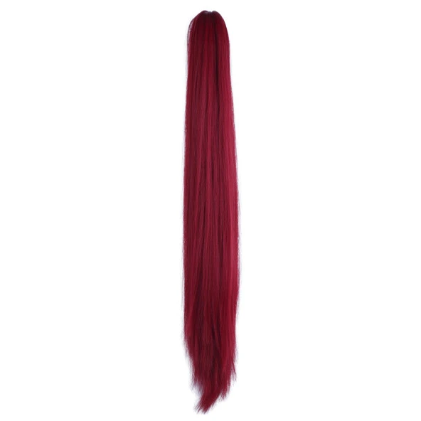 Tokalı Düz At Kuyruğu - Kızıl - Resim 2