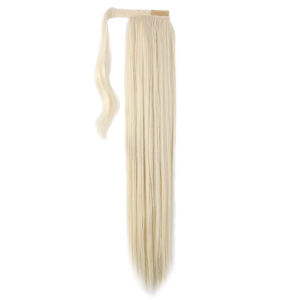 Bağlamalı Düz At Kuyruğu - Platin - Resim 3