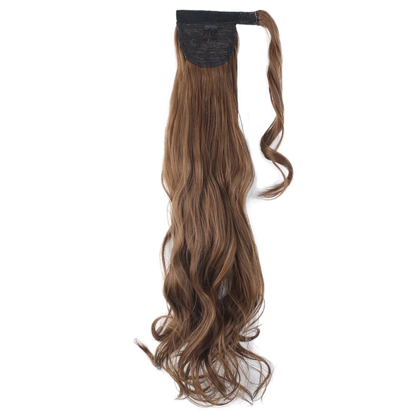 Bağlamalı Dalgalı At Kuyruğu - Kumral - Resim 2