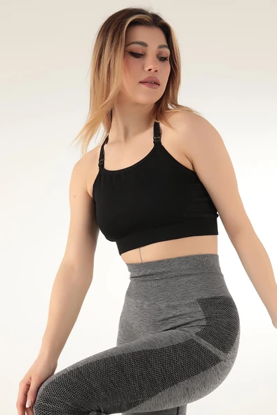 DoReMi Seamless Sırt Detaylı Spor Sütyen - 10