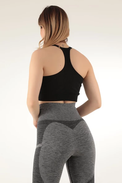 DoReMi Seamless Sırt Detaylı Spor Sütyen - 8