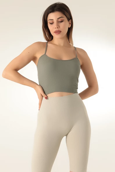 DoReMi Dikişsiz Örme Yarım Atlet - 3