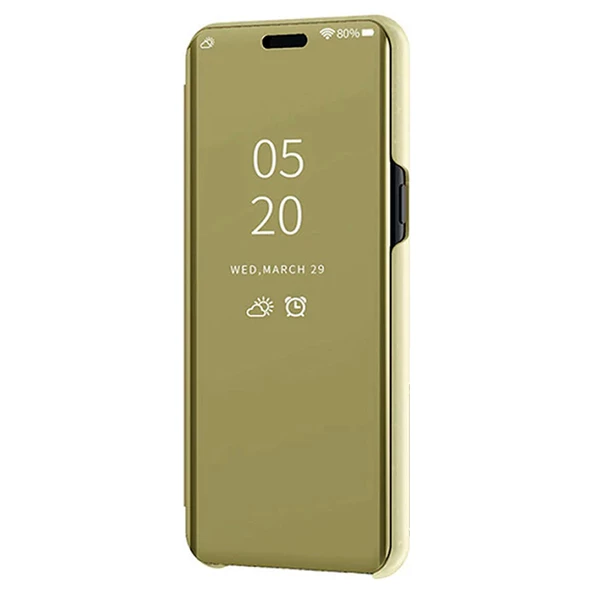 Samsung Galaxy S9 Plus Aynalı Kapaklı Lüx Kılıf - Resim 4