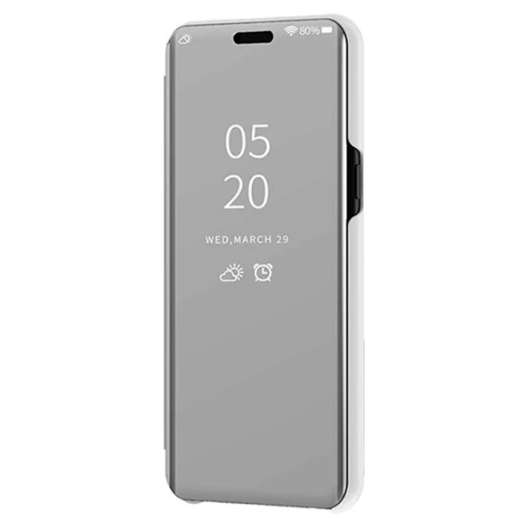 Samsung Galaxy A20 Aynalı Kapaklı Lüx Kılıf - 6