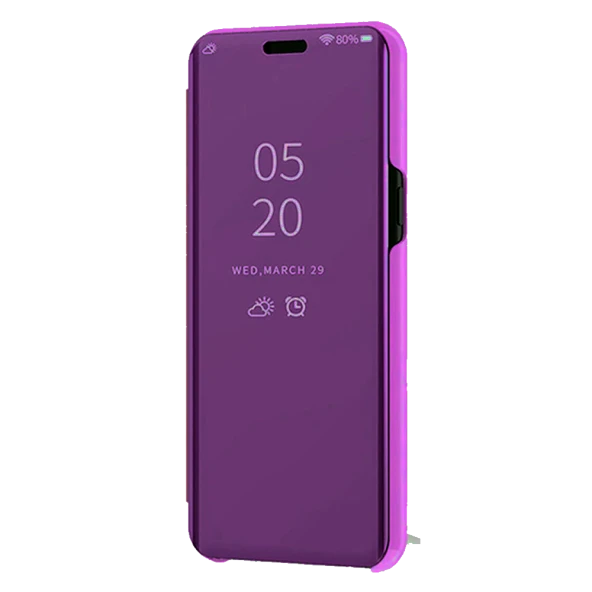 Huawei Y5 2018 Aynalı Kapaklı Lüx Kılıf - Resim 9