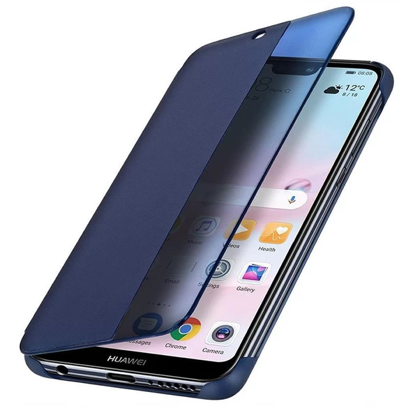 Huawei Y7 Prime 2019 Yarım Cam Kapaklı Kılıf - Resim 6