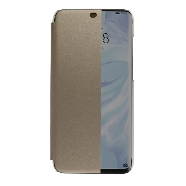 Huawei Mate 30 Pro Yarım Cam Kapaklı Kılıf - Resim 10