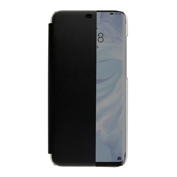 Huawei Mate 30 Lite Yarım Cam Kapaklı Kılıf - Resim 8