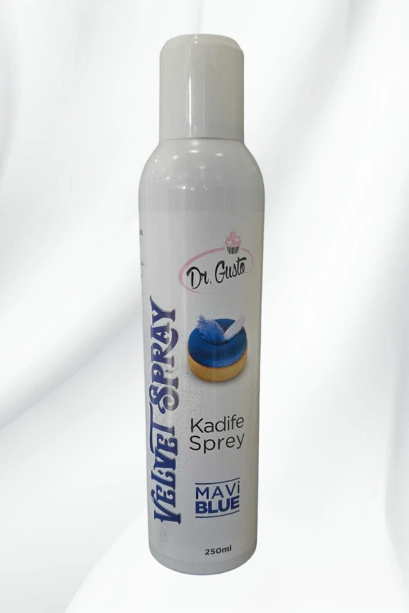 MAVİ SPREY KADİFE BOYA 250ML DR.GUSTO