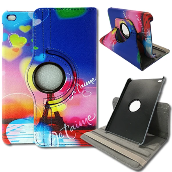 Apple Ipad Pro 12,9 inç Döner Standlı Tablet Kılıfı - 9