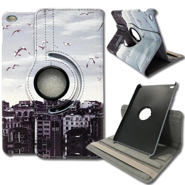 Apple Ipad Pro 12,9 inç Döner Standlı Tablet Kılıfı - 11