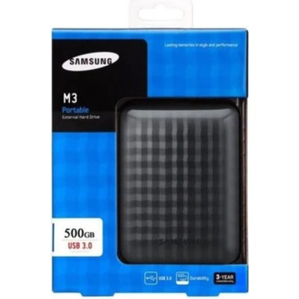 Samsung M3 STSHX-M500TCB 500 GB 2.5" USB 3.0 Taşınabilir Disk YENİLENMİŞ ÜRÜN