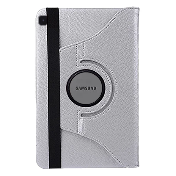 Samsung Galaxy Tab A7 SM T500 10.4 inç Döner Standlı Tablet Kılıfı - Resim 5