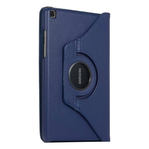 Samsung Galaxy Tab A7 SM T500 10.4 inç Döner Standlı Tablet Kılıfı - Resim 7