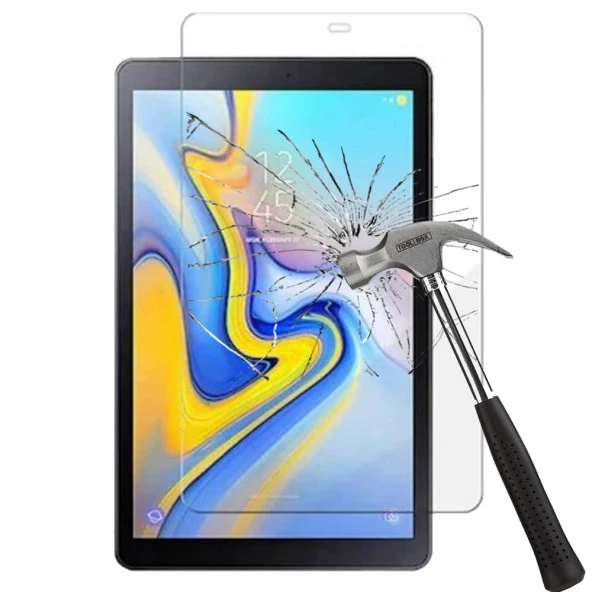 Samsung Galaxy Tab SM T510 Ekran Koruyucu Kırılmaz Cam 10,1 inç ürün görseli 1