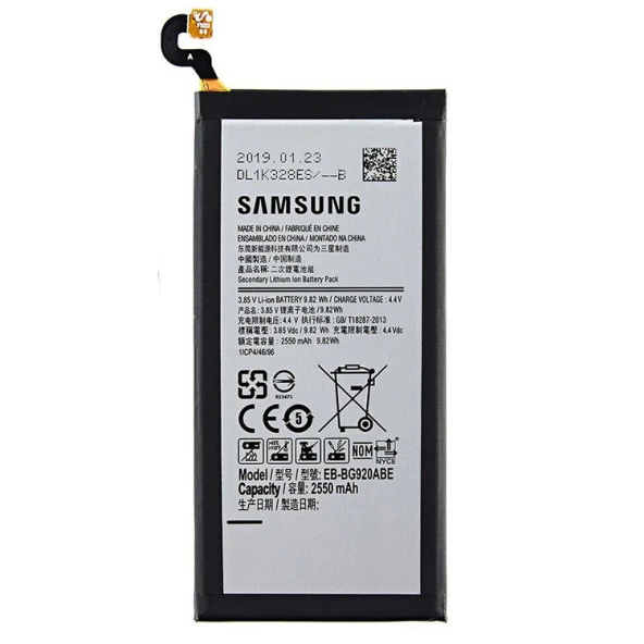 Samsung Galaxy S6 Batarya Pil EB-BG920ABE