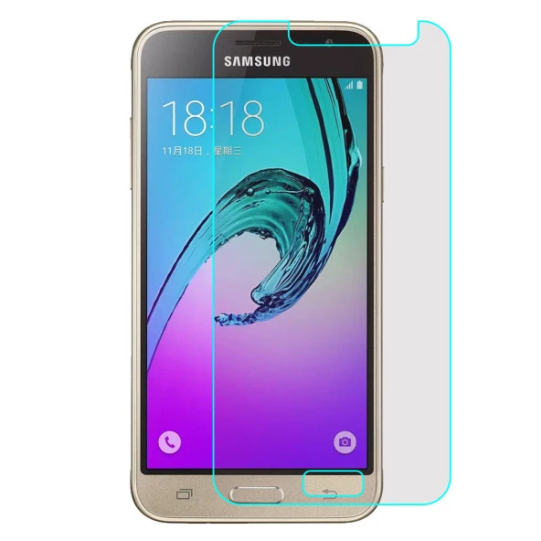 Samsung Galaxy J3 Temperli Kırılmaz Cam Ekran Koruyucu