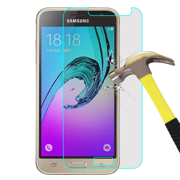 Samsung Galaxy J3 Temperli Kırılmaz Cam Ekran Koruyucu - Resim 2