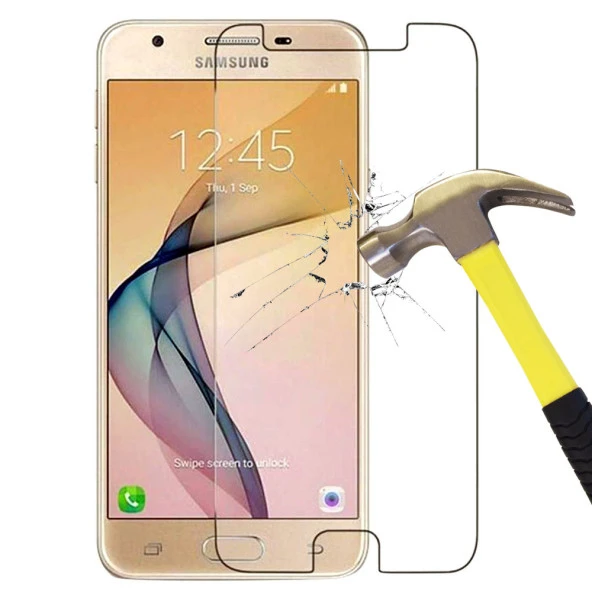 Samsung Galaxy J5 Prime Temperli Kırılmaz Cam Ekran Koruyucu - Resim 2