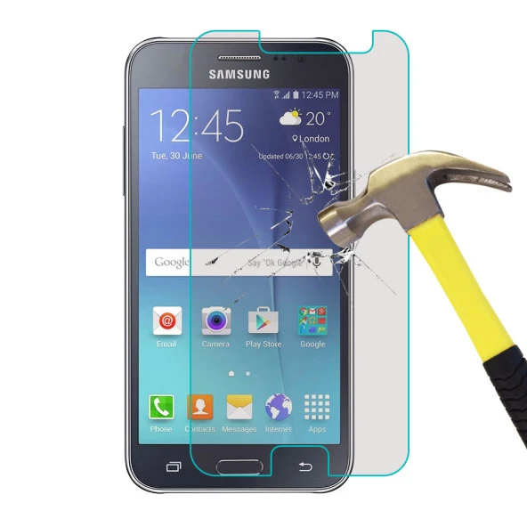 Samsung Galaxy J2 Temperli Kırılmaz Cam Ekran Koruyucu - Resim 2