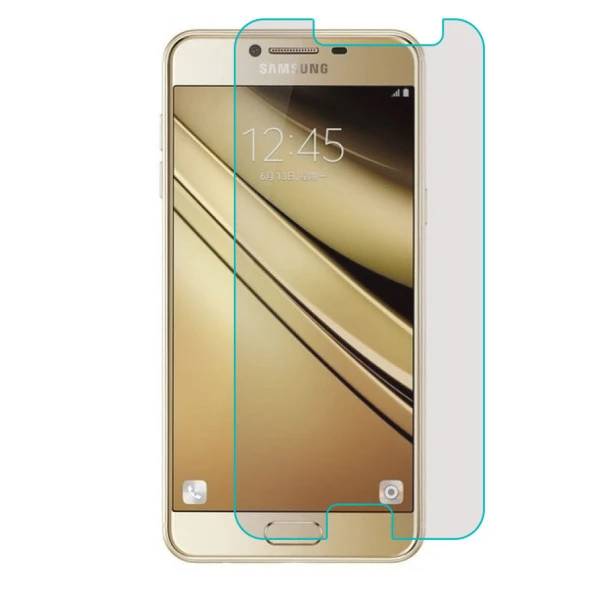 Samsung Galaxy C5 Temperli Kırılmaz Cam Ekran Koruyucu