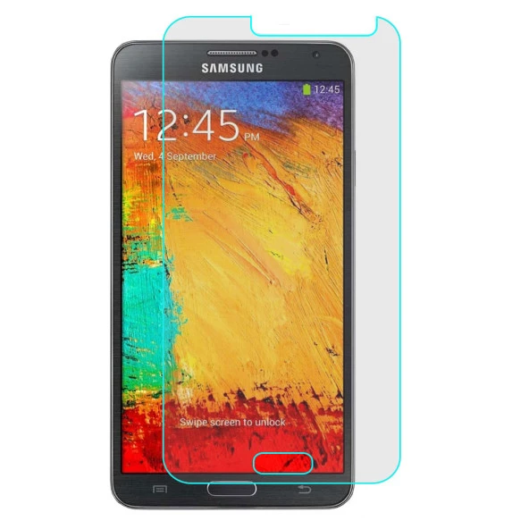 Samsung Galaxy Note 3 Temperli Kırılmaz Cam Ekran Koruyucu