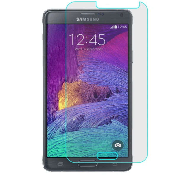 Samsung Galaxy Note 4 Temperli Kırılmaz Cam Ekran Koruyucu