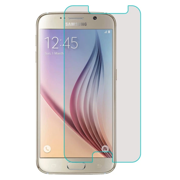 Samsung Galaxy S6 Temperli Kırılmaz Cam Ekran Koruyucu ürün görseli 1