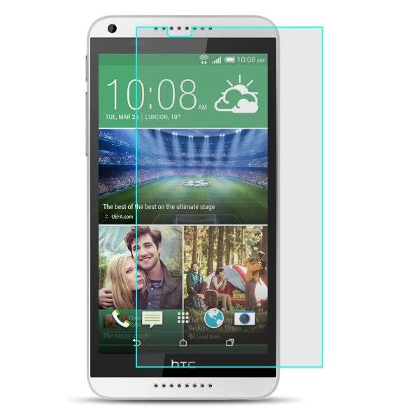 HTC Desire 816 Temperli Kırılmaz Cam Ekran Koruyucu