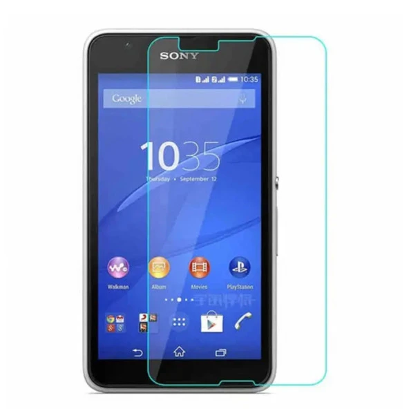 Sony Xperia E4G Temperli Kırılmaz Cam Ekran Koruyucu