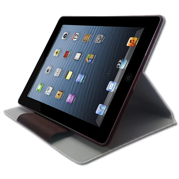 Apple IPAD 2 IPAD 3 Kapaklı Silikon Standlı Tablet Kılıfı MD291 - Resim 7