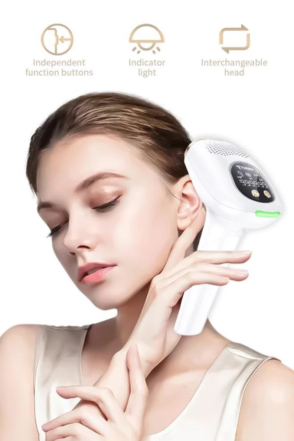 Torima BHRL-09 Buz Başlıklı IPL Lazer Epilasyon Aleti - 6