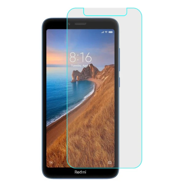 Xiaomi Redmi 7A Temperli Kırılmaz Cam Ekran Koruyucu ürün görseli 1