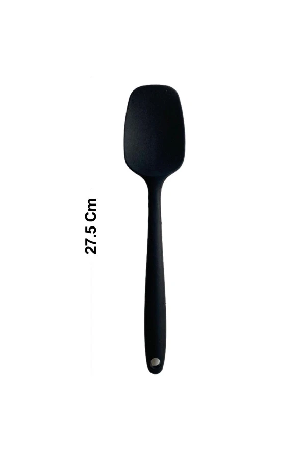 Evcimo Home Isıya Dayanıklı Yanmaz Yapışmaz 5 Parça Silikon Servis Seti - 4