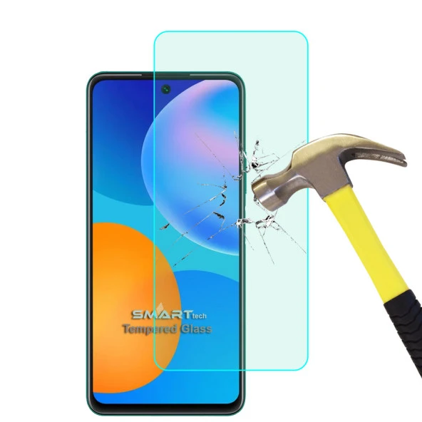 Huawei P Smart 2021 Temperli Kırılmaz Cam Ekran Koruyucu