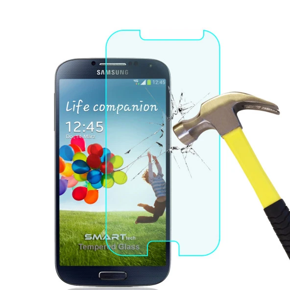 Samsung Galaxy S4 Temperli Kırılmaz Cam Ekran Koruyucu