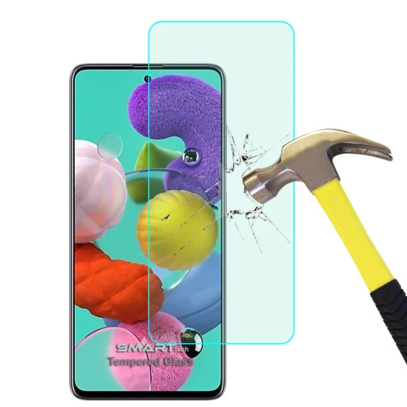 Samsung Galaxy A51 / S20 FE / Reno 4 / Reno 4 Lite Temperli Kırılmaz Cam Ekran Koruyucu