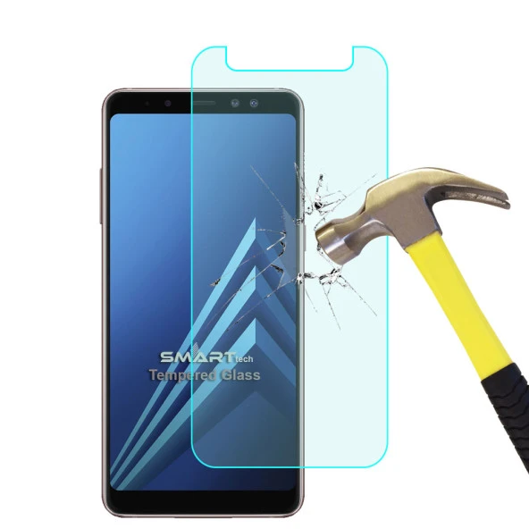 Samsung Galaxy A8 Plus 2018 Temperli Kırılmaz Cam Ekran Koruyucu ürün görseli 1